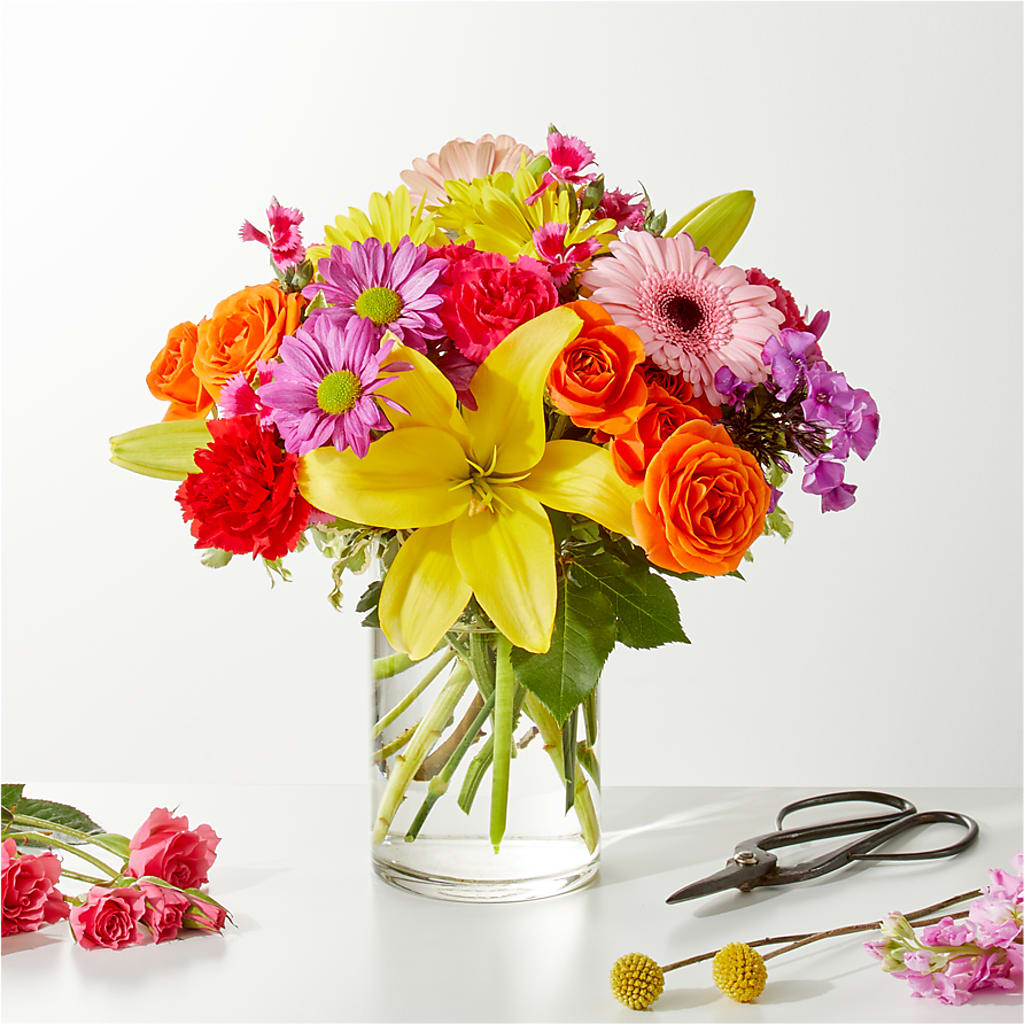 Cue the Confetti - A Florist Original – FRUIT & FLOWER CREATIONS, Portland OR