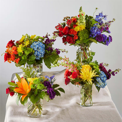 Summer Spectra - A Florist Original – FRUIT & FLOWER CREATIONS, Portland OR