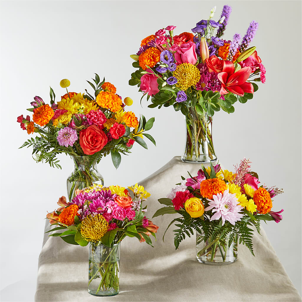 Feast of Color – A Florist Original – FRUIT & FLOWER CREATIONS, Portland OR