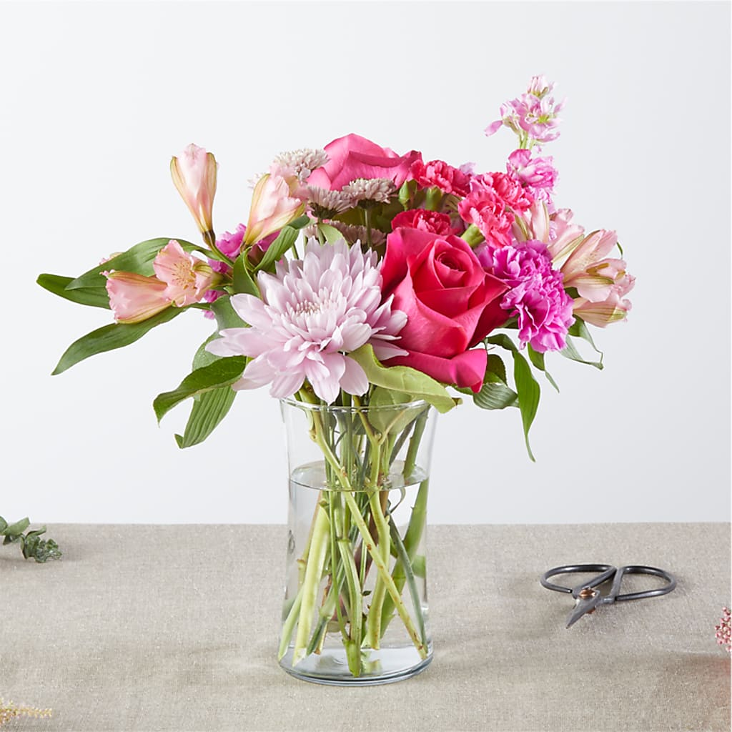 Pink Ribbon - A Florist Original – FRUIT & FLOWER CREATIONS, Portland OR