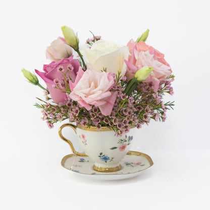 Tea Cup Blossom Assortment – FRUIT & FLOWER CREATIONS, Portland OR