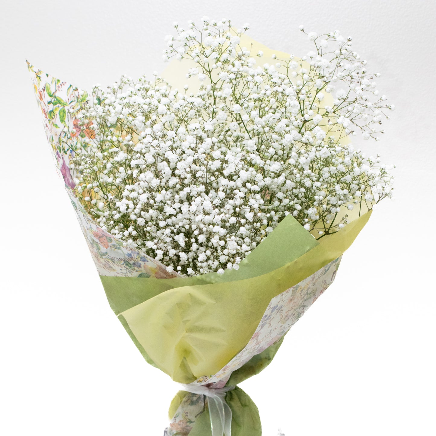 Promposal: Baby's Breath Bouquet, choice of color with wrap
