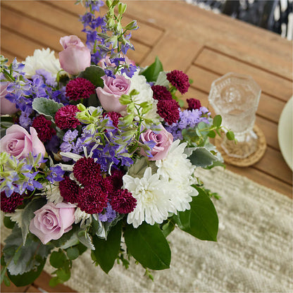 Violet Frost Bouquet – FRUIT & FLOWER CREATIONS, Portland OR