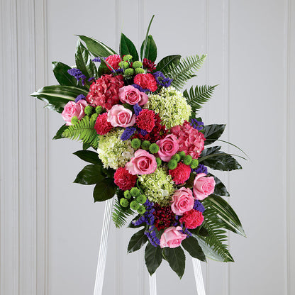 Refreshing Mix Standing Spray – FRUIT & FLOWER CREATIONS, Portland OR