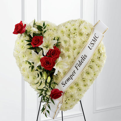 Heartfelt Hero Standing Heart – FRUIT & FLOWER CREATIONS, Portland OR