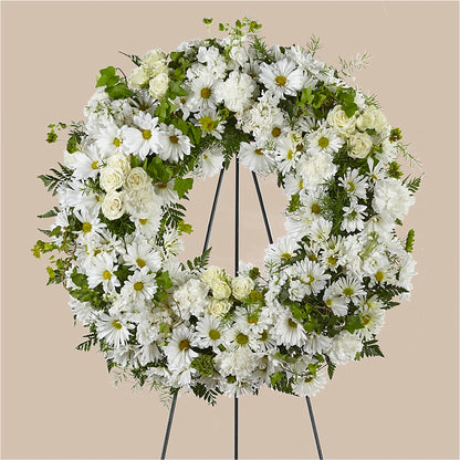 Faithful Wishes Wreath – FRUIT & FLOWER CREATIONS, Portland OR
