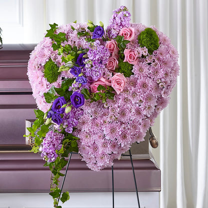 Treasured Love Standing Heart – FRUIT & FLOWER CREATIONS, Portland OR