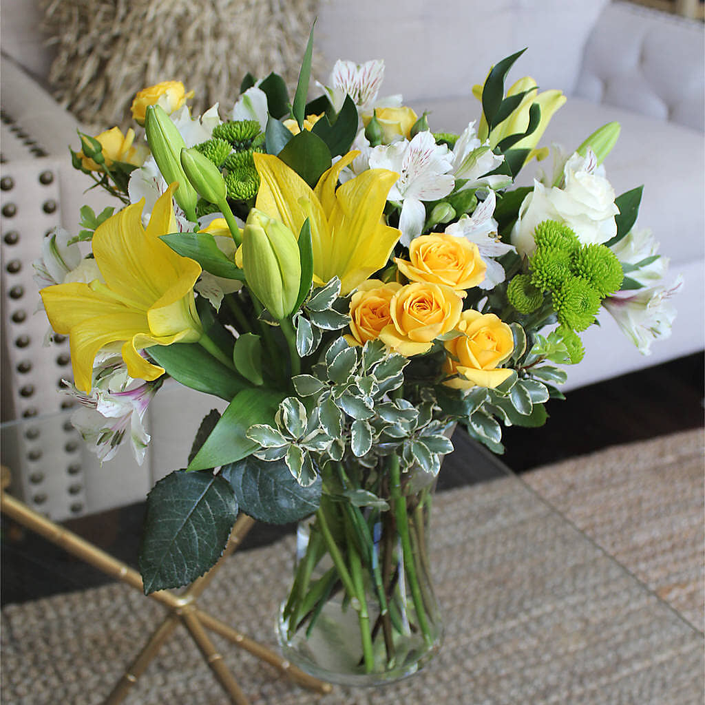 Hope & Serenity Bouquet – FRUIT & FLOWER CREATIONS, Portland OR