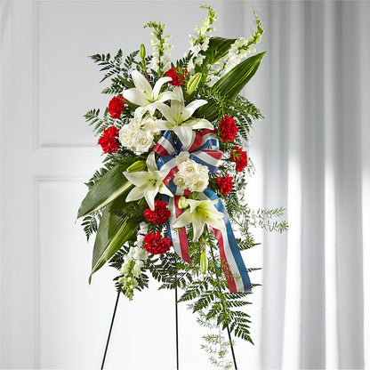 Stars of Life Standing Spray – FRUIT & FLOWER CREATIONS, Portland OR