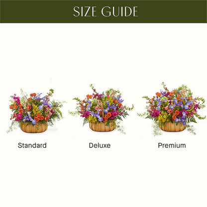 Garden of Life Basket – FRUIT & FLOWER CREATIONS, Portland OR