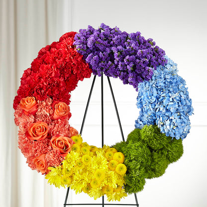 Circle of Love Wreath – FRUIT & FLOWER CREATIONS, Portland OR