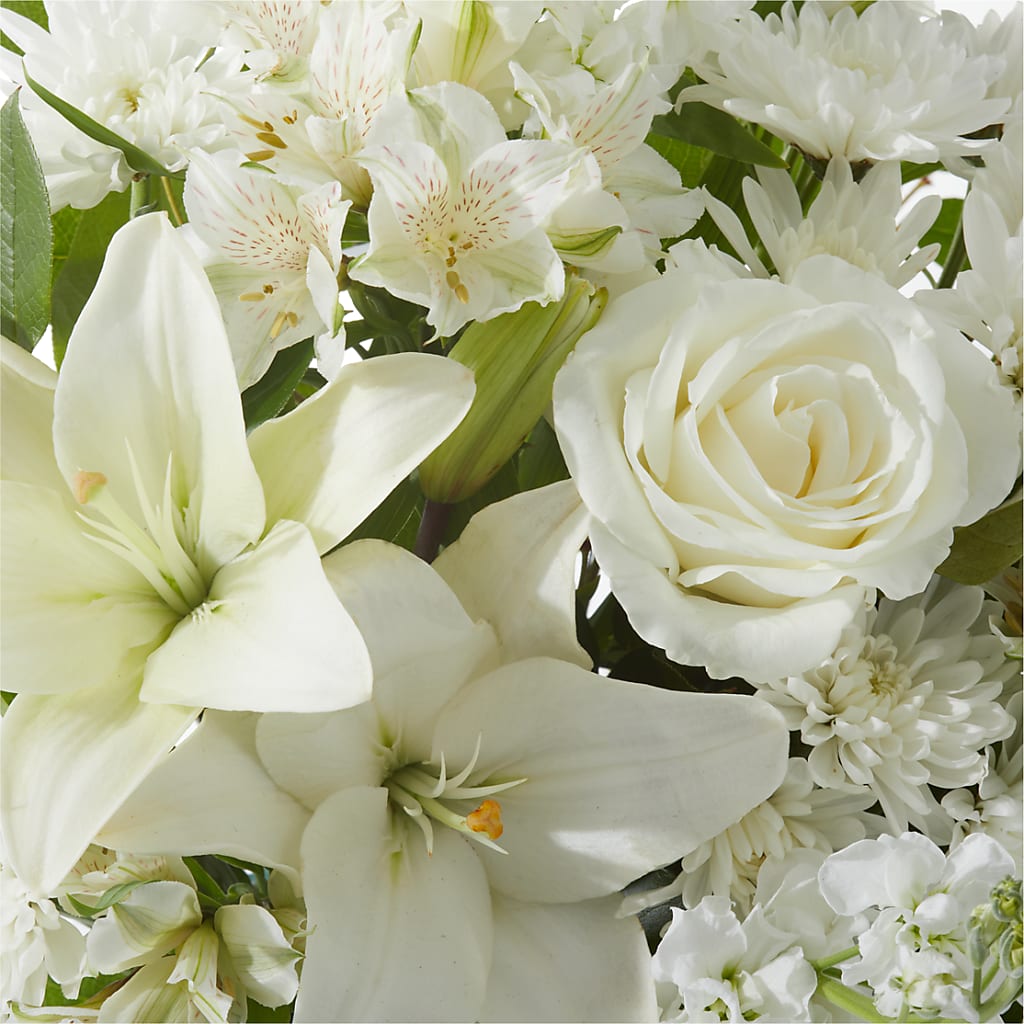 Peaceful Reflections Arrangement – FRUIT & FLOWER CREATIONS, Portland OR