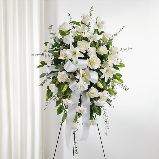 With Care Standing Spray – FRUIT & FLOWER CREATIONS, Portland OR