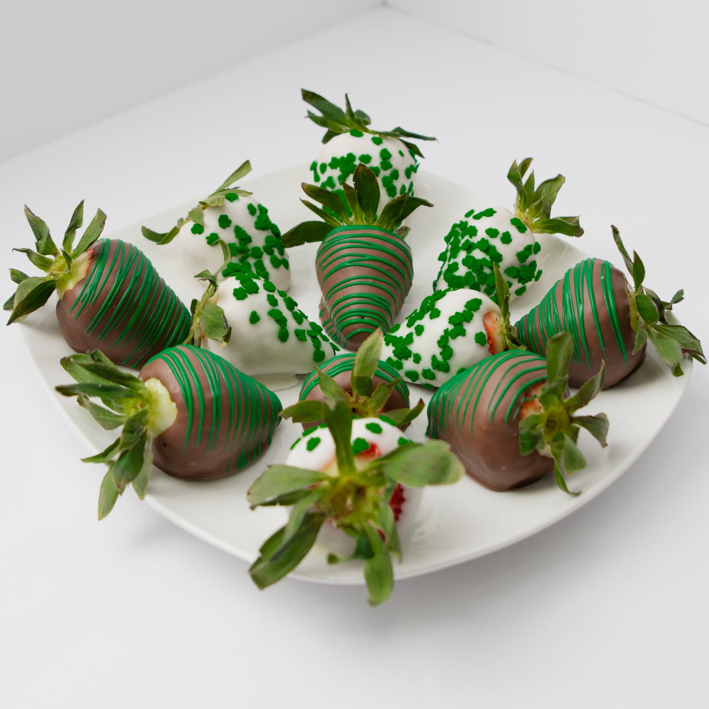 I Found A Four Leaf Clover Dipped Strawberries