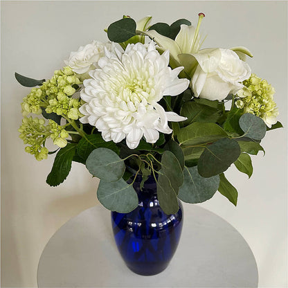 Snowy Dreams Bouquet – FRUIT & FLOWER CREATIONS, Portland OR