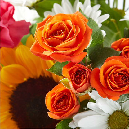 Sun-drenched Blooms Bouquet – FRUIT & FLOWER CREATIONS, Portland OR