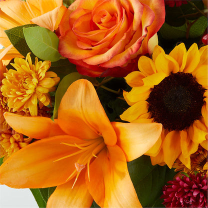 Grateful Centerpiece – FRUIT & FLOWER CREATIONS, Portland OR