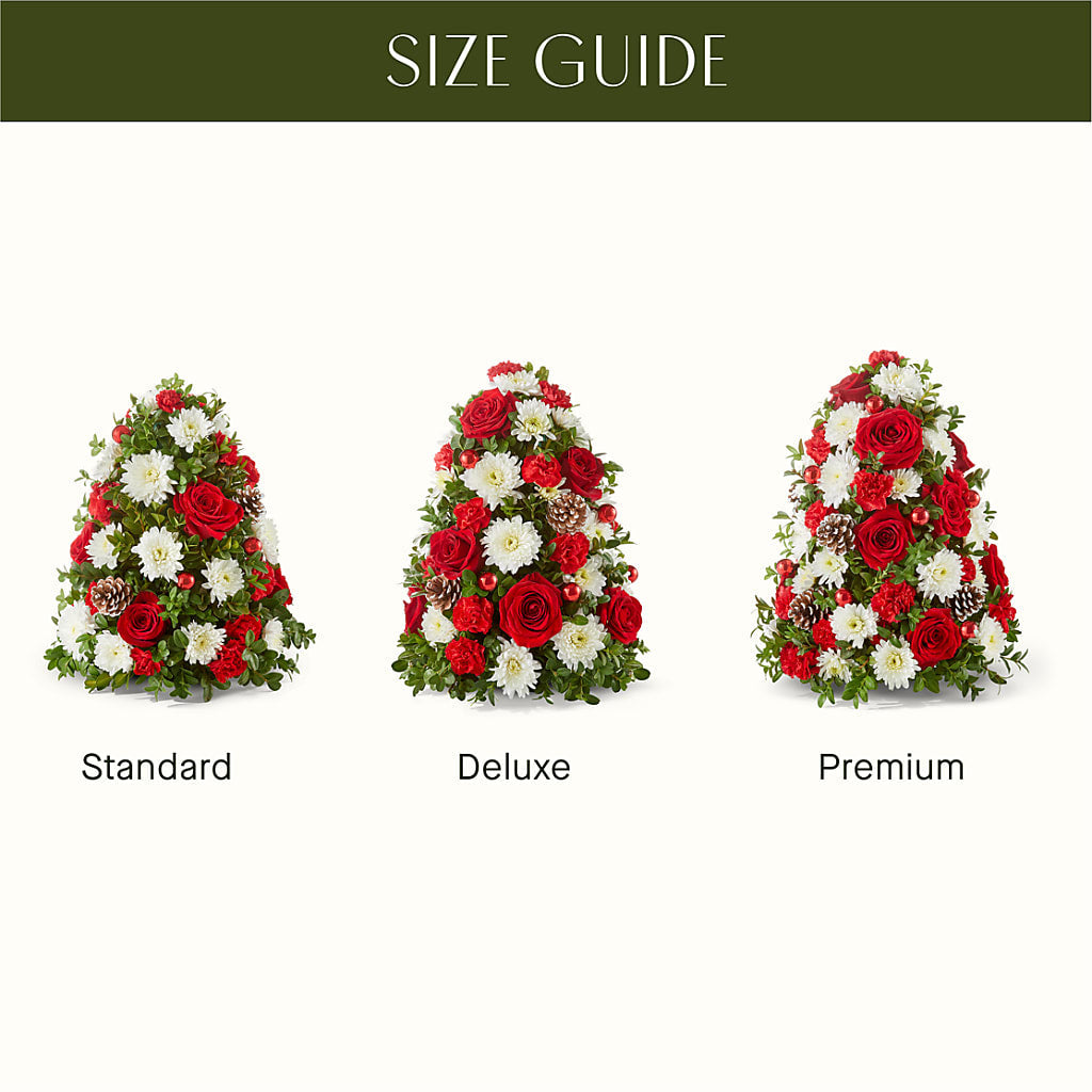 Let It Snow Tree – FRUIT & FLOWER CREATIONS, Portland OR