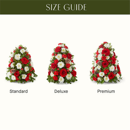 Let It Snow Tree – FRUIT & FLOWER CREATIONS, Portland OR