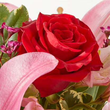 Lucky in Love Bouquet – FRUIT & FLOWER CREATIONS, Portland OR