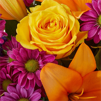 Colorful Visions Bouquet – FRUIT & FLOWER CREATIONS, Portland OR