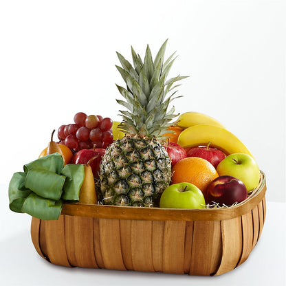Gracious Gift Fruit Basket – FRUIT & FLOWER CREATIONS, Portland OR