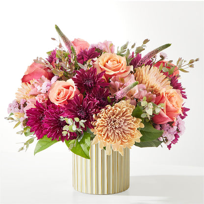 Berry Cobbler Bouquet with Ivory Vase – FRUIT & FLOWER CREATIONS, Portland OR