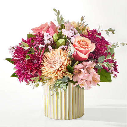 Berry Cobbler Bouquet with Ivory Vase – FRUIT & FLOWER CREATIONS, Portland OR