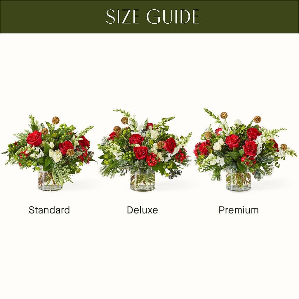 Deck the Halls Bouquet – FRUIT & FLOWER CREATIONS, Portland OR