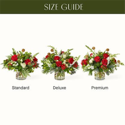 Deck the Halls Bouquet – FRUIT & FLOWER CREATIONS, Portland OR