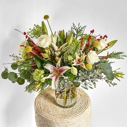 Berry & Bright Bouquet – FRUIT & FLOWER CREATIONS, Portland OR