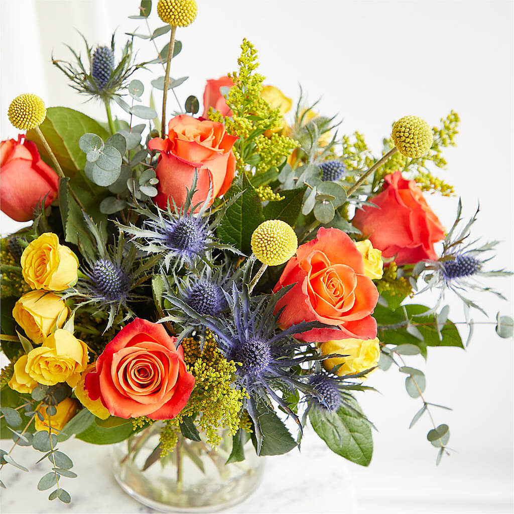 Disco Bouquet – FRUIT & FLOWER CREATIONS, Portland OR