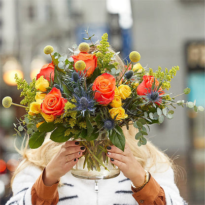 Disco Bouquet – FRUIT & FLOWER CREATIONS, Portland OR