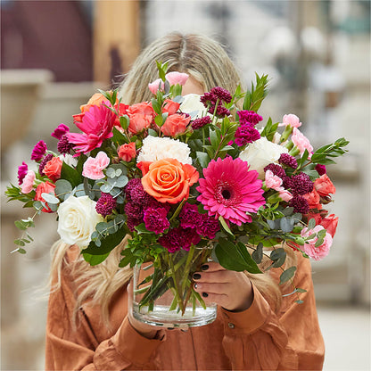 Smell the Roses Bouquet – FRUIT & FLOWER CREATIONS, Portland OR