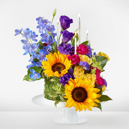 Star of the Day Floral Cake – FRUIT & FLOWER CREATIONS, Portland OR