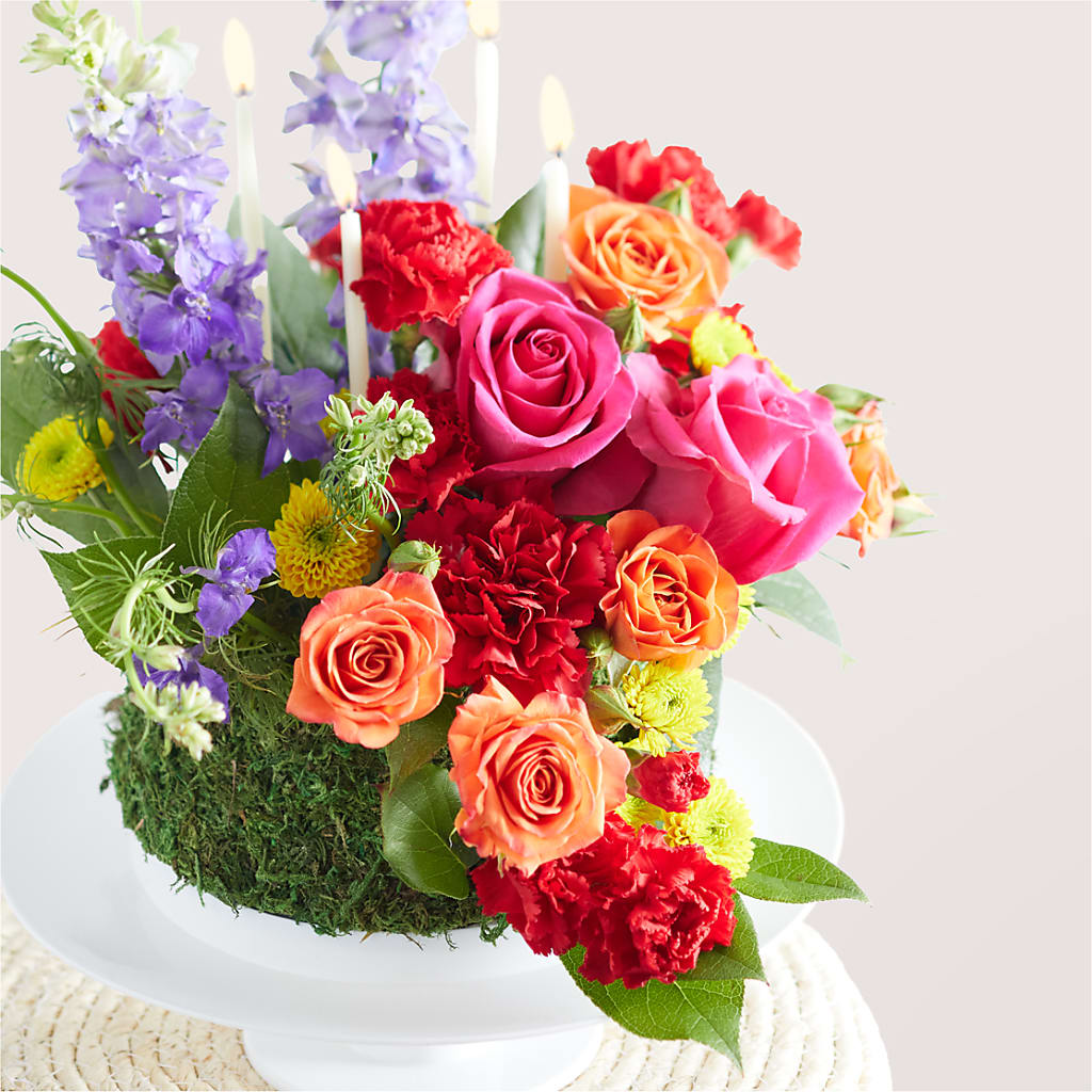 Best Year Yet Floral Cake – FRUIT & FLOWER CREATIONS, Portland OR