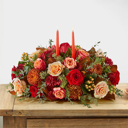 Gather Near Centerpiece – FRUIT & FLOWER CREATIONS, Portland OR