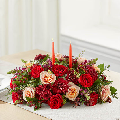 Most Thankful Centerpiece – FRUIT & FLOWER CREATIONS, Portland OR