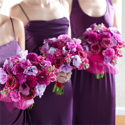 Bridesmaid's Garden Bouquet – FRUIT & FLOWER CREATIONS, Portland OR