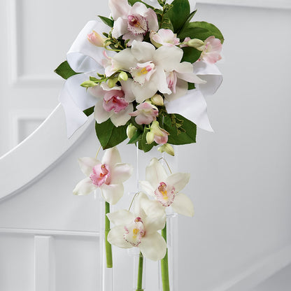 Perfect Entrance Pew Arrangement – FRUIT & FLOWER CREATIONS, Portland OR
