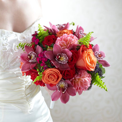 Brilliant Blossoms Bouquet – FRUIT & FLOWER CREATIONS, Portland OR