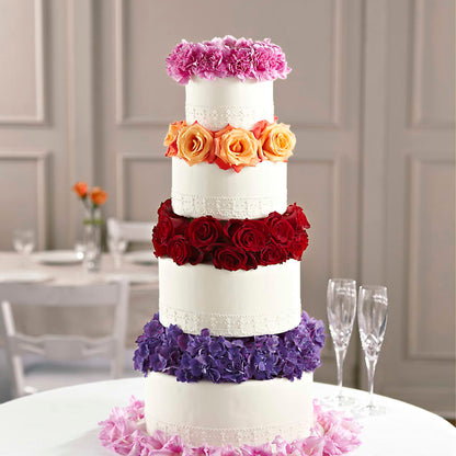 Infinite Love Cake Décor – FRUIT & FLOWER CREATIONS, Portland OR