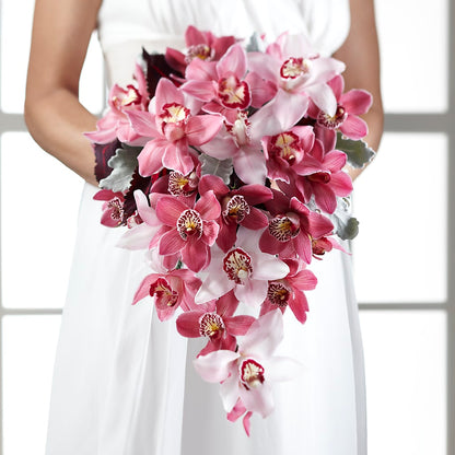 Pink Mink Bouquet – FRUIT & FLOWER CREATIONS, Portland OR