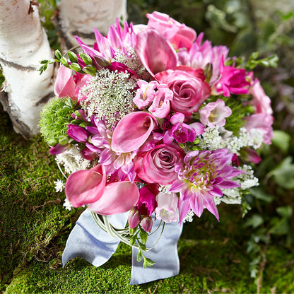 Pink Profusion Bouquet – FRUIT & FLOWER CREATIONS, Portland OR