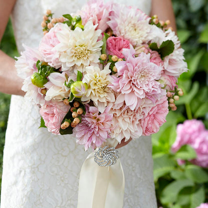 Heart's Promise Bouquet – FRUIT & FLOWER CREATIONS, Portland OR
