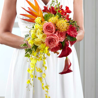 Tears of Delight Bouquet – FRUIT & FLOWER CREATIONS, Portland OR