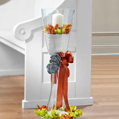 Matrimony Pew Decor – FRUIT & FLOWER CREATIONS, Portland OR