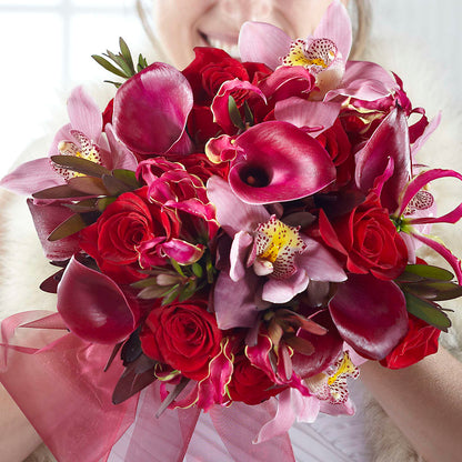Heart of Hearts Bouquet – FRUIT & FLOWER CREATIONS, Portland OR