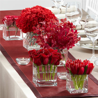 Modern Grace Centerpiece – FRUIT & FLOWER CREATIONS, Portland OR
