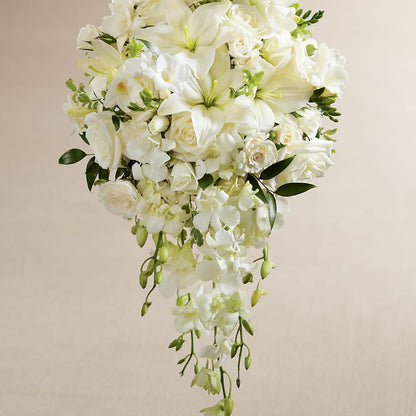 White Wonders Bouquet – FRUIT & FLOWER CREATIONS, Portland OR